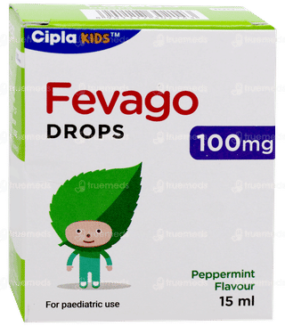 Fevago 100Mg Peppermint Flavour Oral Drops 15Ml
